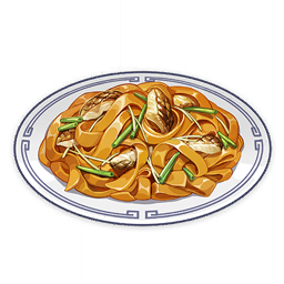 Delicious Stir-Fried Fish Noodles