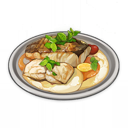 Delicious Fish With Cream Sauce