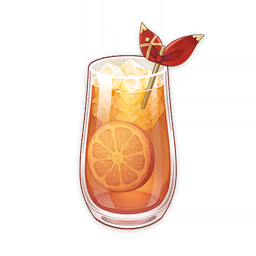 Delicious Sunset Berry Tea