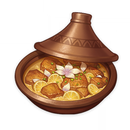 Delicious Gilded Tajine