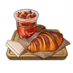 Delicious Crisp Croissant Combo