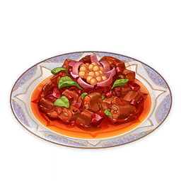 Delicious Blazed Meat Stew