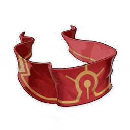 Rich Red Brocade